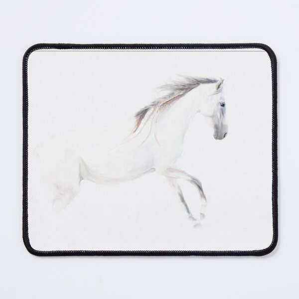 Item preview, Galloping White Horse Minimalist High Key designed and sold by Nicole Bleck.