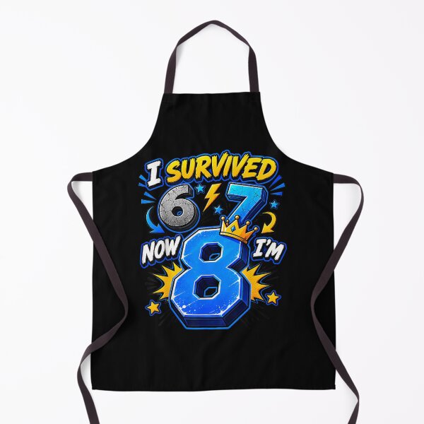 Item preview, 8th Birthday Boys i Survived 6 7 Now I'm 8 Funny 8 Birthday designed and sold by leevekaArt.