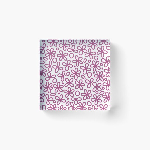 Item preview, Pink Doodle Flowers designed and sold by AmaiiDesigns.