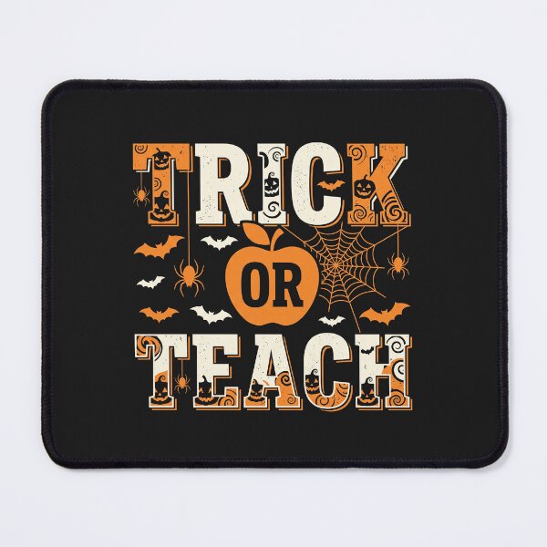 Item preview, Trick Or Teach Citrouille Toile D'Araignée Halloween designed and sold by MizoX7.