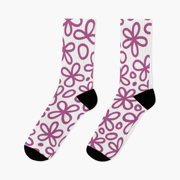 Item preview, Pink Doodle Flowers designed and sold by AmaiiDesigns.