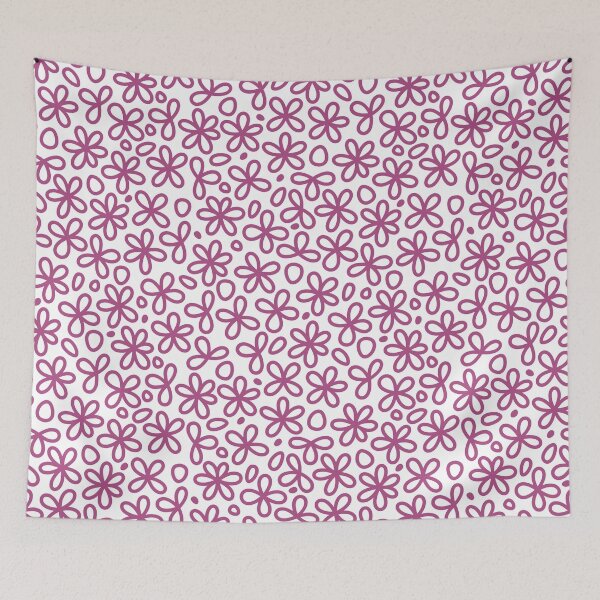 Item preview, Pink Doodle Flowers designed and sold by AmaiiDesigns.
