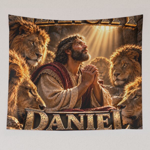 Item preview, Daniel and the Lions Den designed and sold by GearCity.