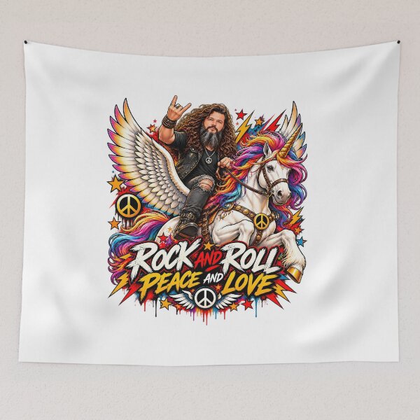 Item preview, Rock and Roll Unicorn Rider designed and sold by Wagner  Tardivo.