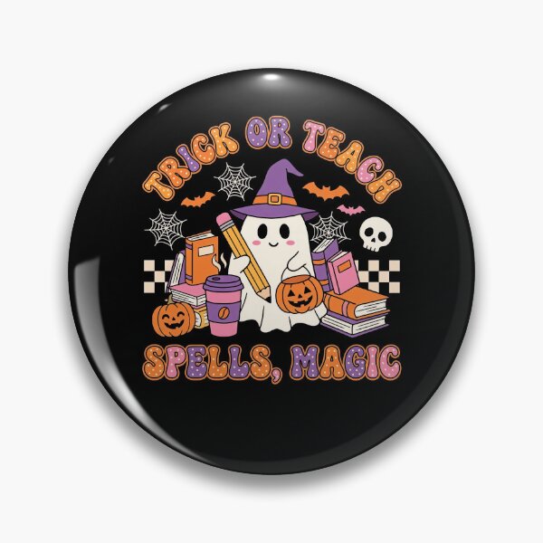 Item preview, Trick Or Teach Spells Magic Chapeau De Sorcière designed and sold by MizoX7.