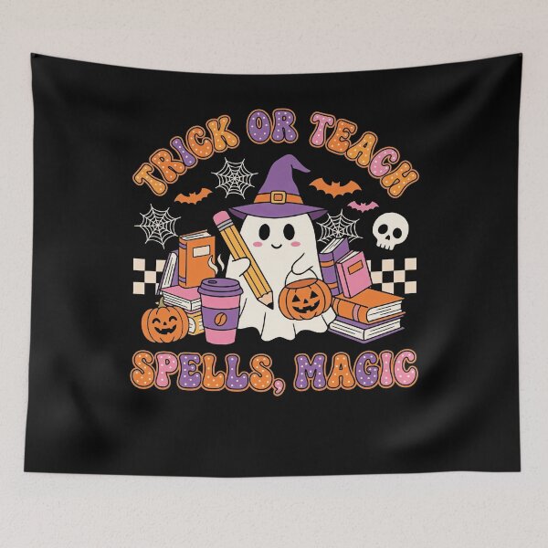 Item preview, Trick Or Teach Spells Magic Chapeau De Sorcière designed and sold by MizoX7.