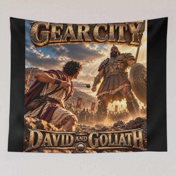 Item preview, David and Goliath designed and sold by GearCity.