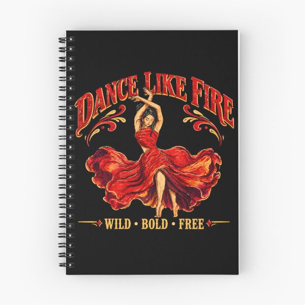 Item preview, Dance Like Fire – Wild Bold Free designed and sold by Zenith-Co.