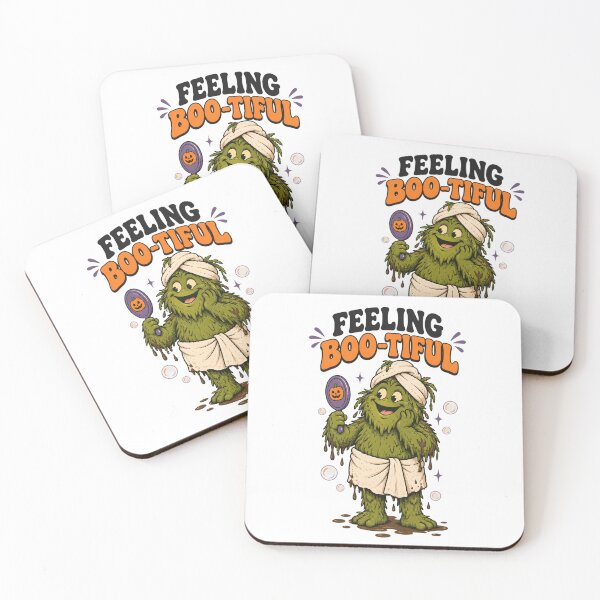 Item preview, Feeling Boo-tiful Funny Halloween Monster Spa Humor Design. designed and sold by The-T-In-Retro.