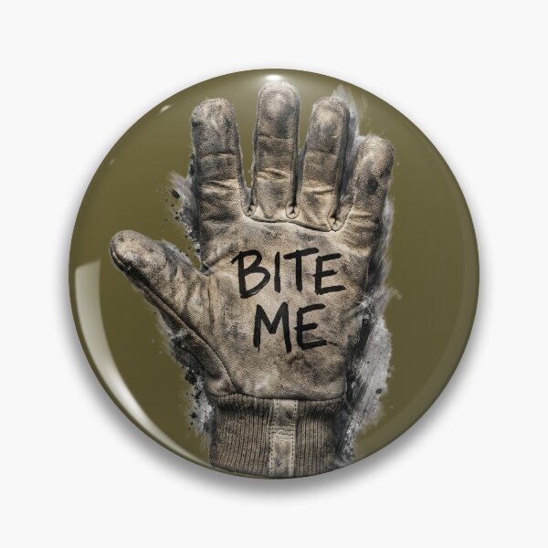 Item preview, Work Glove "Bite Me" Graphic designed and sold by FrozenFits.