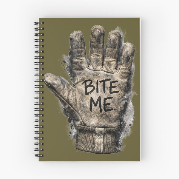 Item preview, Work Glove "Bite Me" Graphic designed and sold by FrozenFits.