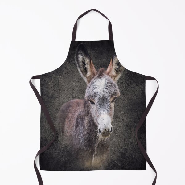 Item preview, Cute donkey foal portrait rustic grunge designed and sold by Nicole Bleck.
