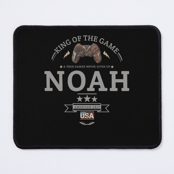 Item preview, Name Of Noah With Game Controller For Gamers Fans. designed and sold by KIDS FASHION.