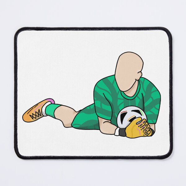 Item preview, Goalkeeper catching the ball – The Last Line of Defense designed and sold by olisiek21.