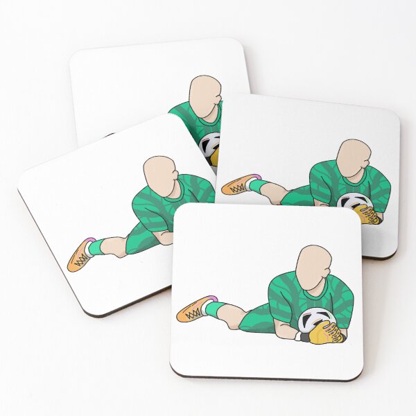 Item preview, Goalkeeper catching the ball – The Last Line of Defense designed and sold by olisiek21.