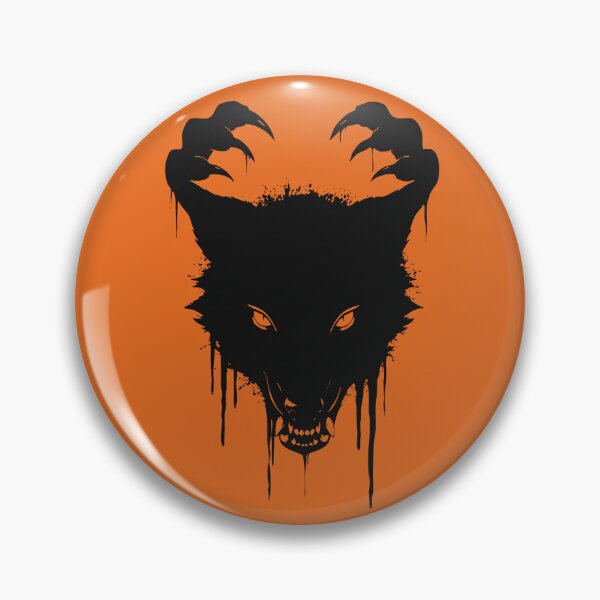 Item preview, Werewolf Breaking Out Halloween Ink Drip Art designed and sold by cabana.space.