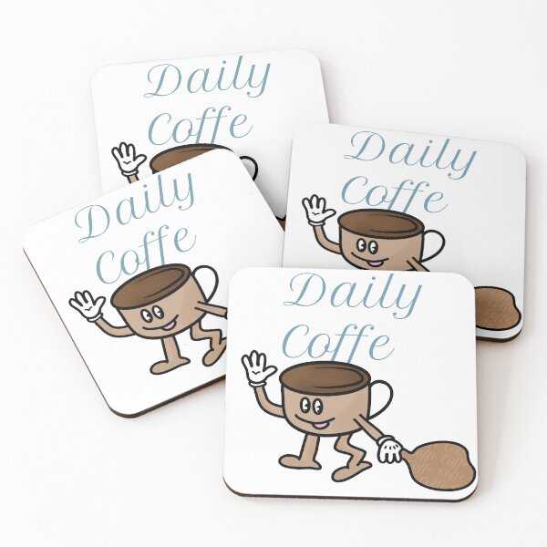 Item preview, Daily Coffee Cute Character designed and sold by olisiek21.