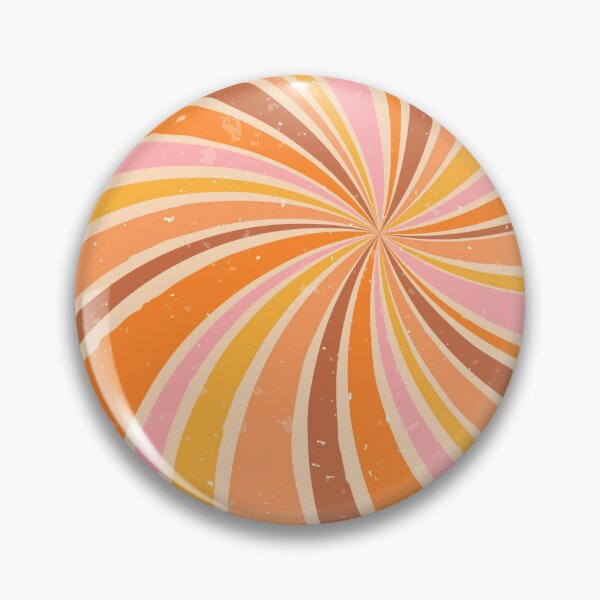 Item preview, Retro 70s Psychedelic Spiral Pink Orange Groovy Swirl designed and sold by JRRTs.