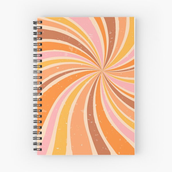 Item preview, Retro 70s Psychedelic Spiral Pink Orange Groovy Swirl designed and sold by JRRTs.