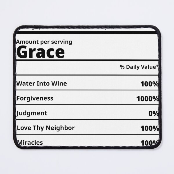 Item preview, Jesus Facts Funny Christian Nutrition Label T-Shirt designed and sold by TeeheesAndCo.