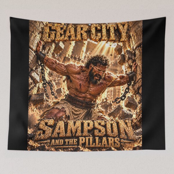 Item preview, Sampson and the Pillars designed and sold by GearCity.