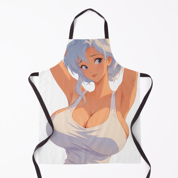 Item preview, White Haired Pin-Up – Retro Cartoon Girl designed and sold by  Hollow Moon Studios..