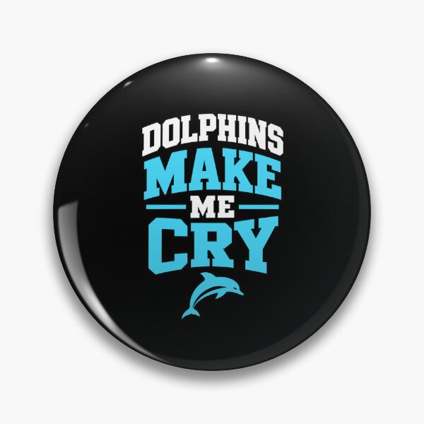 Item preview, Dolphins Make Me Cry Funny Ocean Marine Life Lovers designed and sold by Whirx.