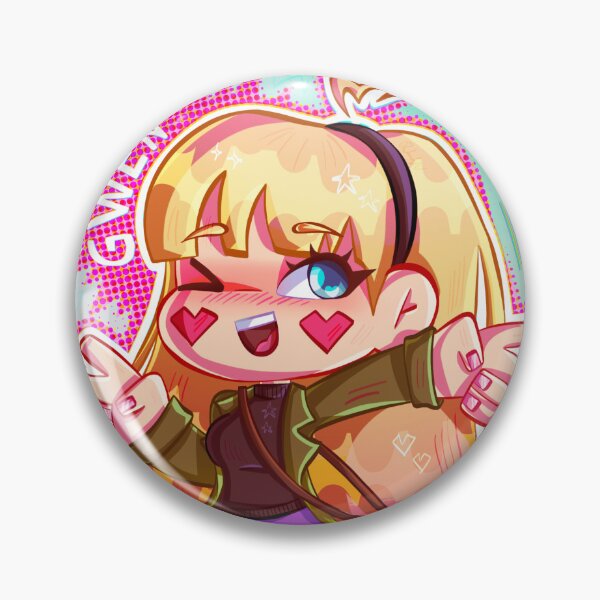 Item preview, Super Cute Chibi Girl With Colorful Aesthetic  designed and sold by PingusPickle.