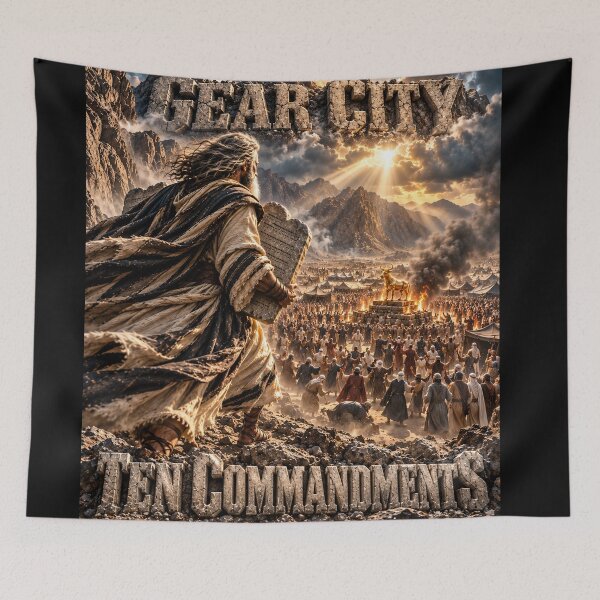 Item preview, The Ten Commandments designed and sold by GearCity.
