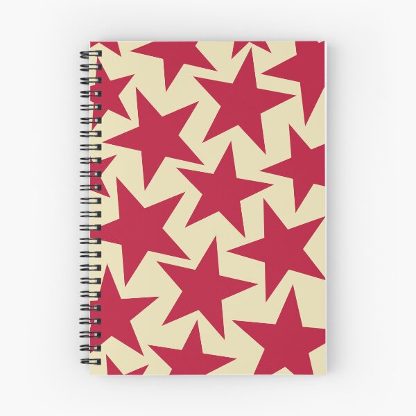 Item preview, Large Red Stars designed and sold by Jeallan Designs.