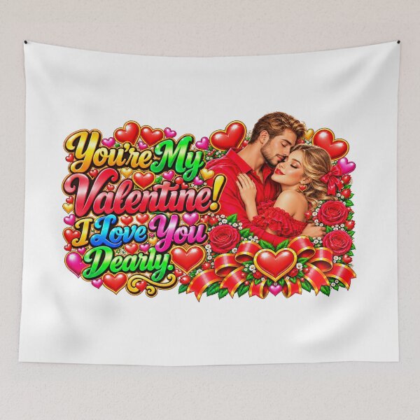 Item preview, You’re My Valentine Love Forever designed and sold by New Wave Artworks & Odds &Ends.