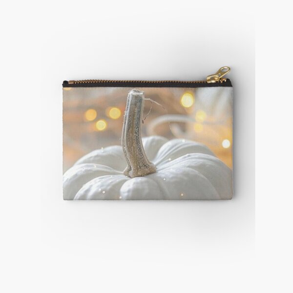 Item preview, Cozy White Pumpkin Fairy Lights — Minimalist Neutral Fall Decor designed and sold by LYAN-STORE.