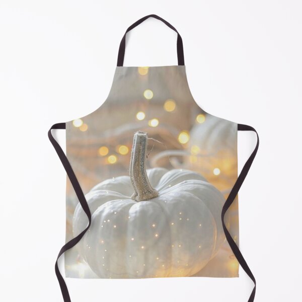 Item preview, Cozy White Pumpkin Fairy Lights — Minimalist Neutral Fall Decor designed and sold by LYAN-STORE.
