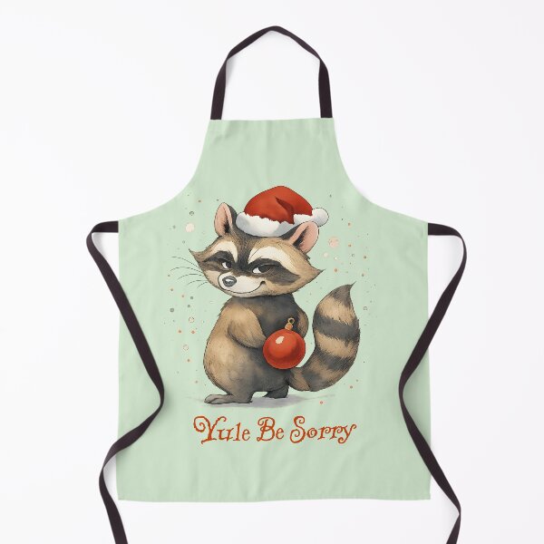 Item preview, Yule Be Sorry Funny Christmas Raccoon designed and sold by Sachie's Studio.
