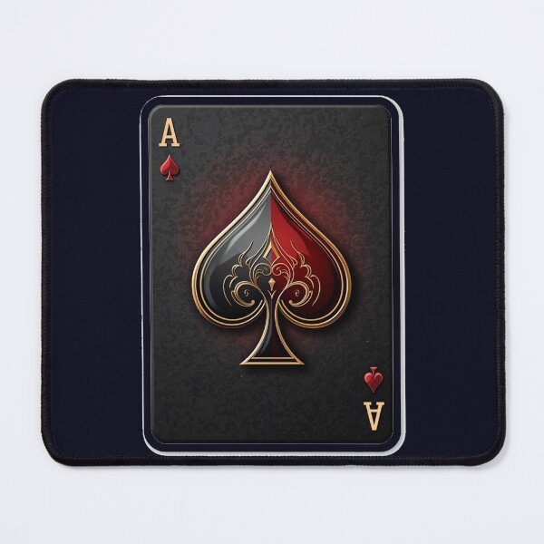Item preview, Christmas Ace of Spades Card designed and sold by MargaretPolanco.