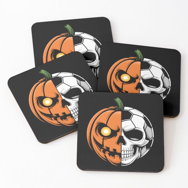 Item preview, Halloween Pumpkin Skull Split Face designed and sold by limanol.