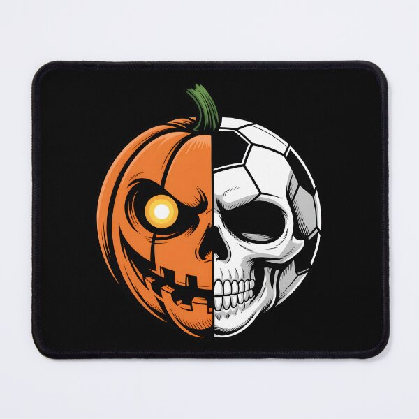 Item preview, Halloween Pumpkin Skull Split Face designed and sold by limanol.