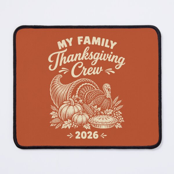 Item preview, My Family Thanksgiving Crew 2026 Fall Dinner Matching designed and sold by Y-Vibes.