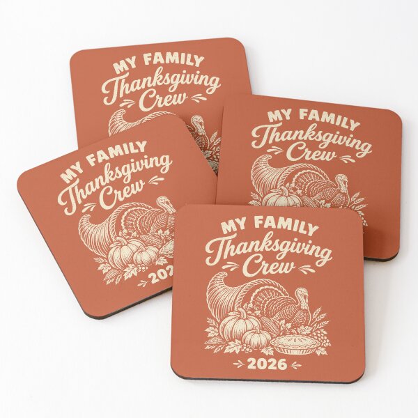 Item preview, My Family Thanksgiving Crew 2026 Fall Dinner Matching   designed and sold by Y-Vibes.