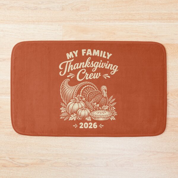 Item preview, My Family Thanksgiving Crew 2026 Fall Dinner Matching   designed and sold by Y-Vibes.