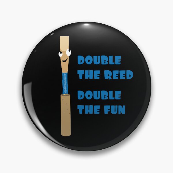 Item preview, Funny oboe reed - double the reed, double the fun designed and sold by kobyakov.