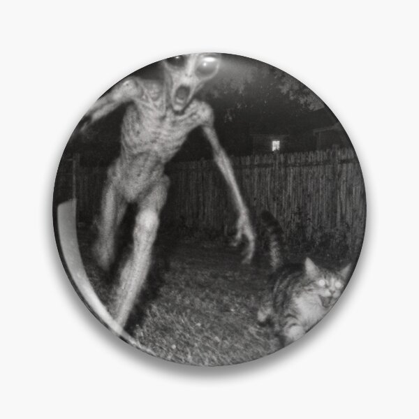 Item preview, Alien and Cat Night Chase Vintage Paranormal Horror  designed and sold by will freed18.