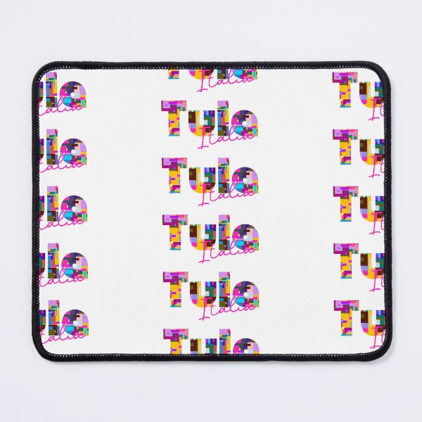 Item preview, Tula, Sassari, Italy, Italia, colorful typography design for travellers designed and sold by Wanderful-roads.