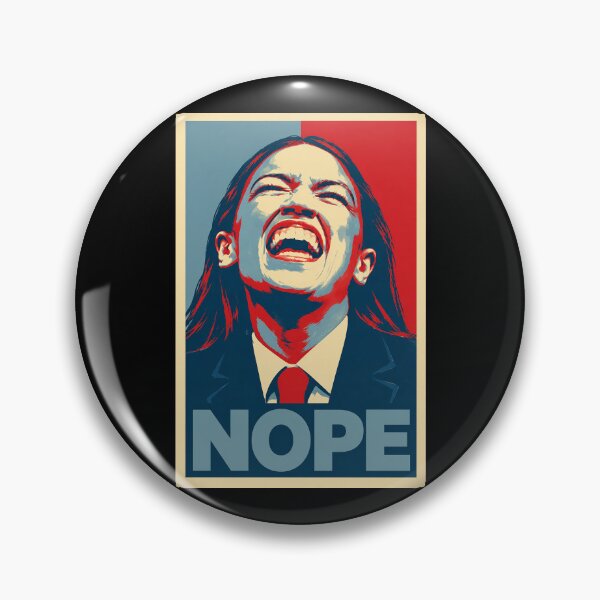 Item preview, AOC NOPE - Political Satire Parody designed and sold by Benito Del Ray.