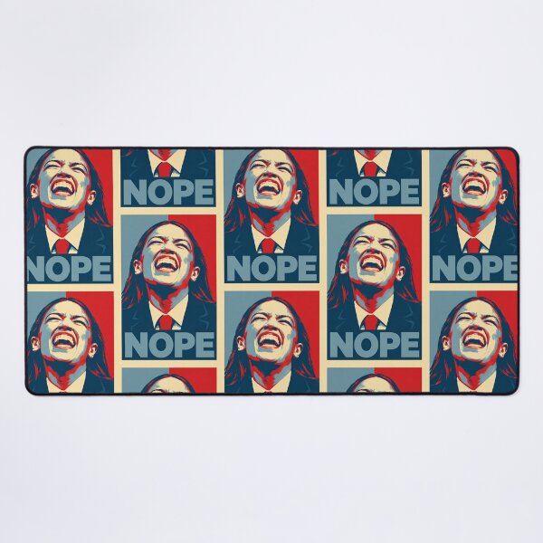 Item preview, AOC NOPE - Political Satire Parody designed and sold by Benito Del Ray.