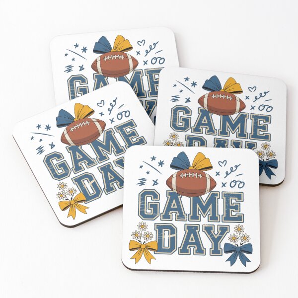 Item preview, game day football bow kids navy gameday shirt design designed and sold by DariaOltes.
