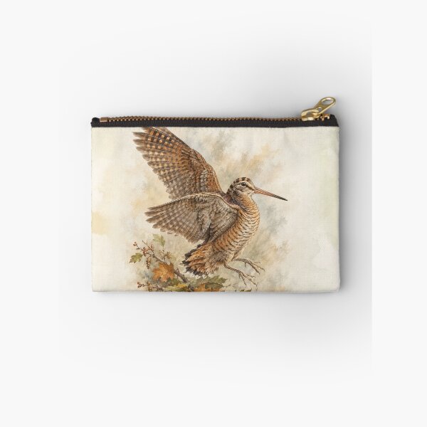 Item preview, Woodcock Hunting Fine Art – Vintage Woodland Bird Painting designed and sold by TammyHunterArt.