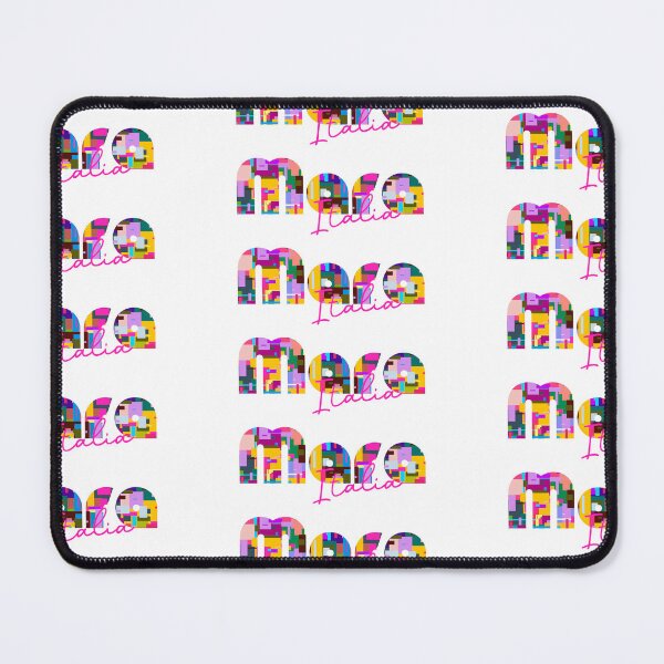 Item preview, Mara, Sassari, Italy, Italia, colorful typography design for travellers designed and sold by Wanderful-roads.