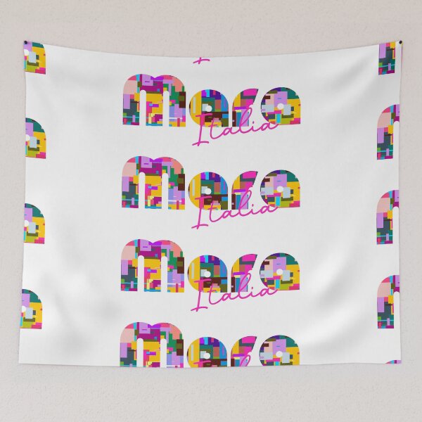 Item preview, Mara, Sassari, Italy, Italia, colorful typography design for travellers designed and sold by Wanderful-roads.