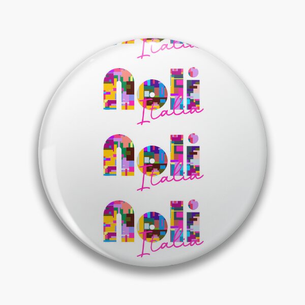 Item preview, Noli, Savona, Italy, Italia, colorful typography design for travellers designed and sold by Wanderful-roads.
